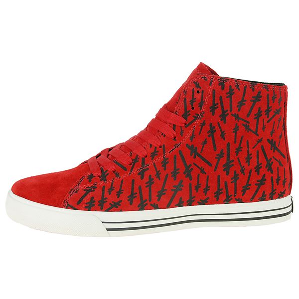 Supra Womens Thunder High High Top Shoes - Red | Canada P5759-4W60